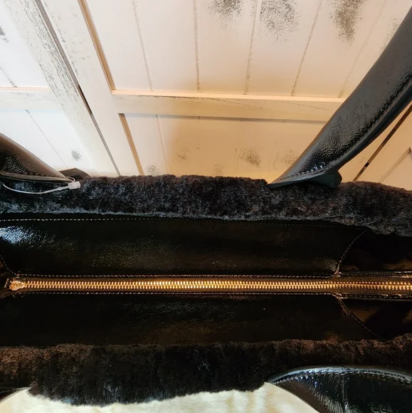 NWT Kate Spade Jett Faux Shearling Tote. - Picture 11 of 12